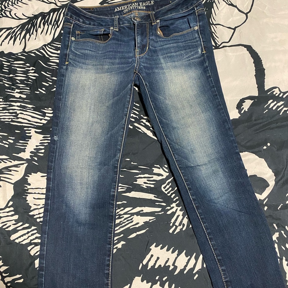 American Eagle Outfitters Women's Blue Jeans